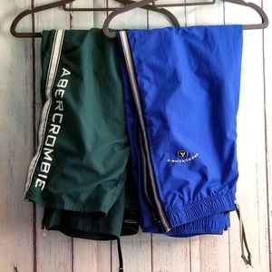 Men's Small LOT OF 2 Abercrombie Athletic Pants